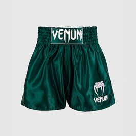 Venum Classic Muay Thai Shorts Khaki, S  Classic Muay Thai Shorts Khaki